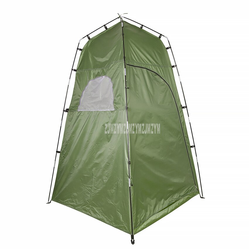 Cheap Goat Tents 120*195cm Portable Privacy Toilet Bath Shower Tent 210T Polyester Outdoor Camping Dressing Room Photography Tent Manual Install Tents 
